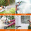 Tuinslangsproeier met 8 instelbare sproeistanden, hogedruksproeimondstuk. 2