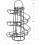 Spiral-Eierhalter, freistehend, Draht-Eierständer, moderner Spiral-Eierständer 2