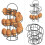 Spiral-Eierhalter, freistehend, Draht-Eierständer, moderner Spiral-Eierständer 3