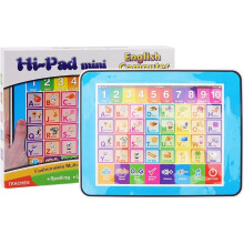 Children English Learning Machine, 6 Educational Functions Adjustment Volume Kids Toy Tablet for Home Travel(Blue)