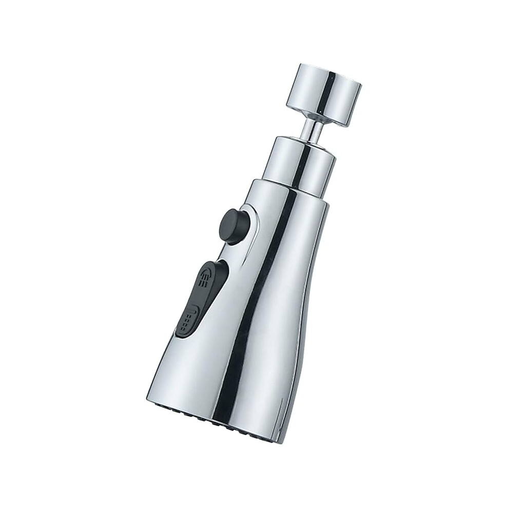 Kitchen Tap Spray Head Faucet Sprayer Attachment 3 Functions Spray Head 360Swivel Faucet Spayer Head G1/2 Water-Saving 768872747606