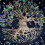 Pentacles de l'Arbre de Vie 64x64cm, 4 éléments，Constellation perle velours talobu 5