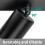 Ceiling Spotlight LED Swivelling GU10, 3-Bulb Round, Ceiling Light Ceiling Light Spot Black, Modern Spotlight 5