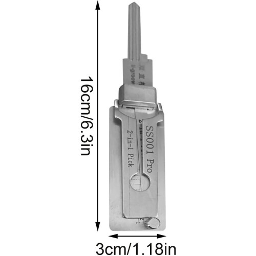 SS001 Lock Pick Tool and Lock Decoder for S-Groove Door Lock 2