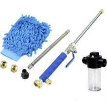Hydro Jet High Pressure Washer Gun Car Washing Lance Power Water Nozzle Extendable Hose Foam Sprayer kit for Home Garden Window Car Washing Cleaning
