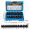 Damaged Stripped Nut and Bolt 13PCS Impact Bolt Nut Screw Remover Tool Set 3/8" Nut Extractor Socket Socket Wrench Remover Kit 3