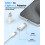 Lightning-Buchse auf USB-C-Stecker-Adapter (4er-Pack), Lightning-USB-C-Adapter für iPhone 15/16 Pro/16 Pro Max/Plus 3