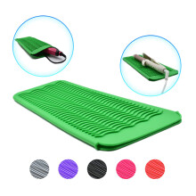 Silicone Heat Resistant Travel Mat Pouch for