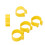 100PCS Chicken Ankle Rings Reusable Plastic Duck 9