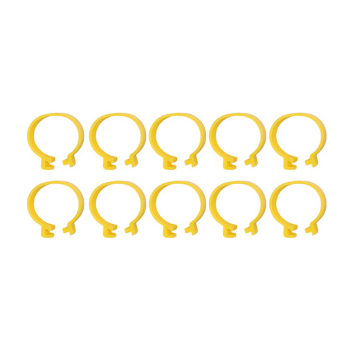 100PCS Chicken Ankle Rings Reusable Plastic Duck 1