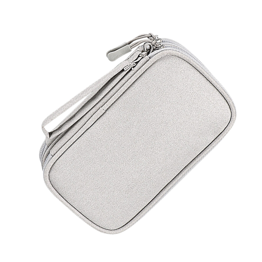 (gray, Large size) Separate Storage Travel Toiletry Bag Accessories Holder For Travel-image-OPC-PJT98WH-NEW