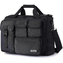 17 Inch Men's Military Laptop Messenger Bag Multifunction Tactical Briefcase Computer Shoulder Handbags Pilot Bag, Black Tw