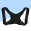 Posture Corrector Brace Black 1set 64x21cm 5