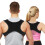 Posture Corrector Brace Black 1set 64x21cm 10