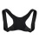 Posture Corrector Brace Black 1set 64x21cm 1