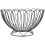 Decorative Fruit Basket For Kitchen Black Wire 1pack 1