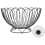 Decorative Fruit Basket For Kitchen Black Wire 1pack 10