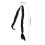 Ponytail Extension Human Hair Wig Black Extensions 2