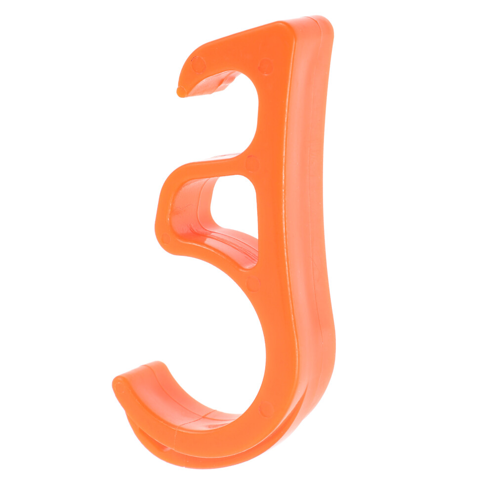 Raindrops Handlebar Lock Orange 1set 3.3x1.4x0.6in-image-OPC-PJT9QJ7-NEW