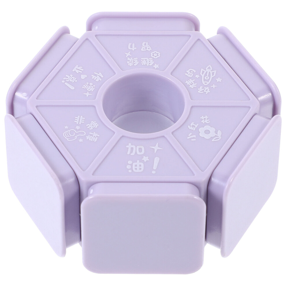 Raindrops Self Inking Teacher Stamps Reward Design Pp Purple 1pcs-image-OPC-PJT9QM7-NEW