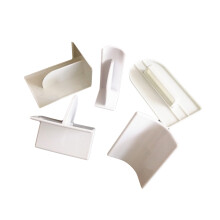5Pièces Ensemble De Lisseurs Scrapers Blancs En ABS Pour Gâteaux