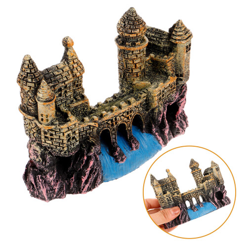 Tank Castle Resin Fish Decoration Aquarium Decorations 2