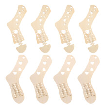 4 Pairs Sock Blockers Knit Kits Wooden Knitting Machine