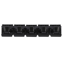 5 Pcs Shelf Supermarket Clip Product Tags Label Retail Black