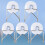 5Pcs Silver Stainless Steel Sponge Rack Drain Shelf for Kitchen 10