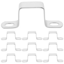 10pcs Stainless Steel Clamps For Stairs Railing