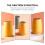 1Pc Automatic Yellow Toothpick Box Plastic Pop-Up Toothpick Holder 10