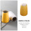 1Pc Automatic Yellow Toothpick Box Plastic Pop-Up Toothpick Holder 11