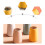 1Pc Automatic Yellow Toothpick Box Plastic Pop-Up Toothpick Holder 8