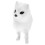 simulated fox statue animal model shape birthday gift 2