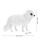 simulated fox statue animal model shape birthday gift 11