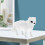 simulated fox statue animal model shape birthday gift 9