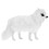 simulated fox statue animal model shape birthday gift 8