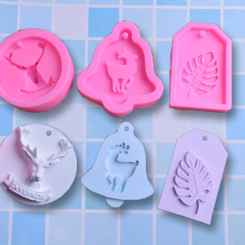 Violet Silicone DIY En Chocolade Rendier 2