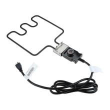 für Elektro-Rauchergrill-Heizelement mit einstellbarem Thermostatkabel, Edelstahl-Regler