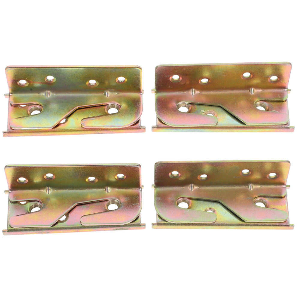 Raindrops 4 Pcs Bed Corner Hanging .50x3.50x3.20cm Golden-image-OPC-PJTBPR7-NEW