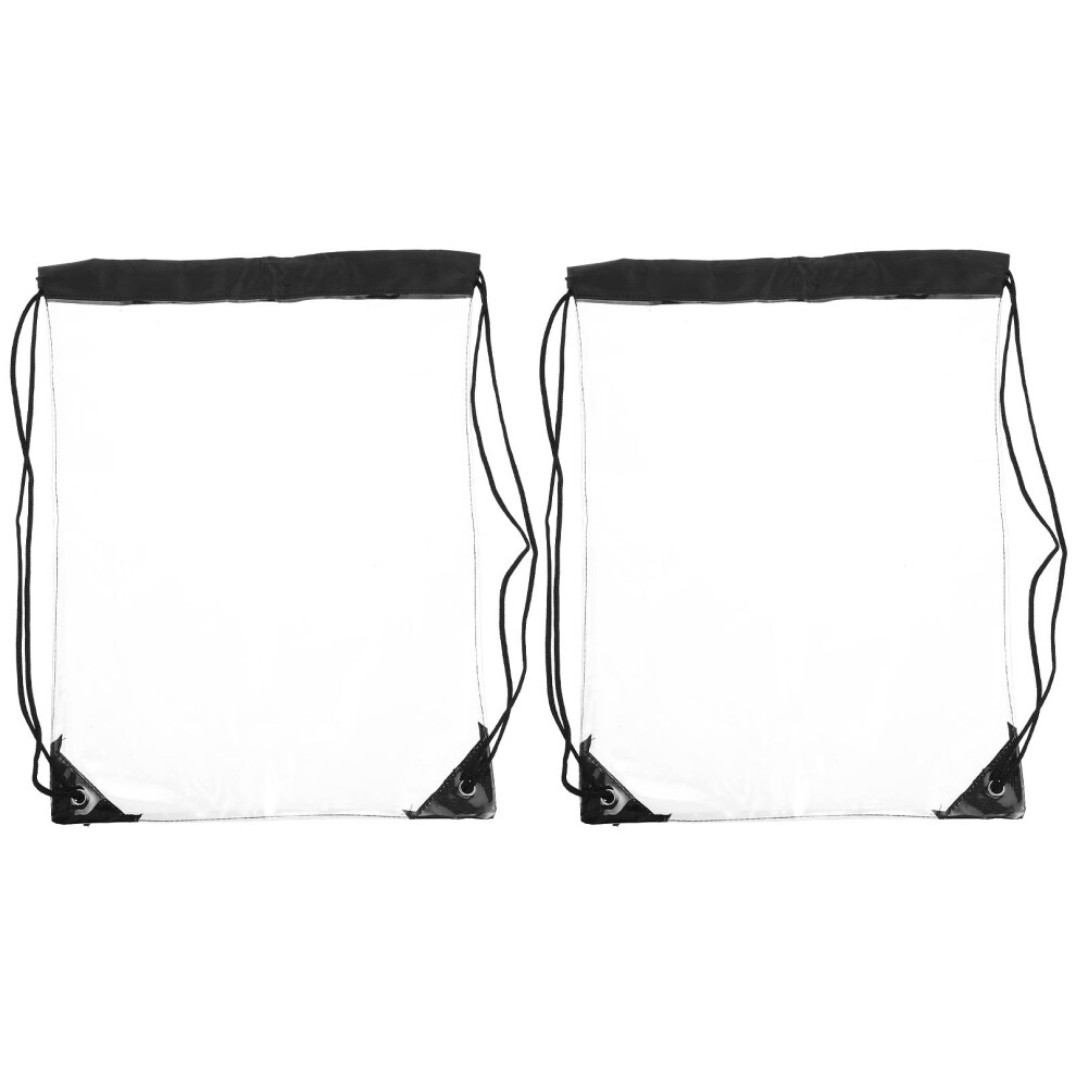 2pcs Drawstring Bag Pvc Toolkit Travel Portable-image-OPC-PJTBQNC-NEW
