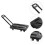 Small Push Cart Dolly Foldable Trolley Silent Handling Office 5