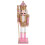Nutcracker Figures Table Decorations Out Door Toys Ornament Work Pink 5