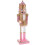 Nutcracker Figures Table Decorations Out Door Toys Ornament Work Pink 10