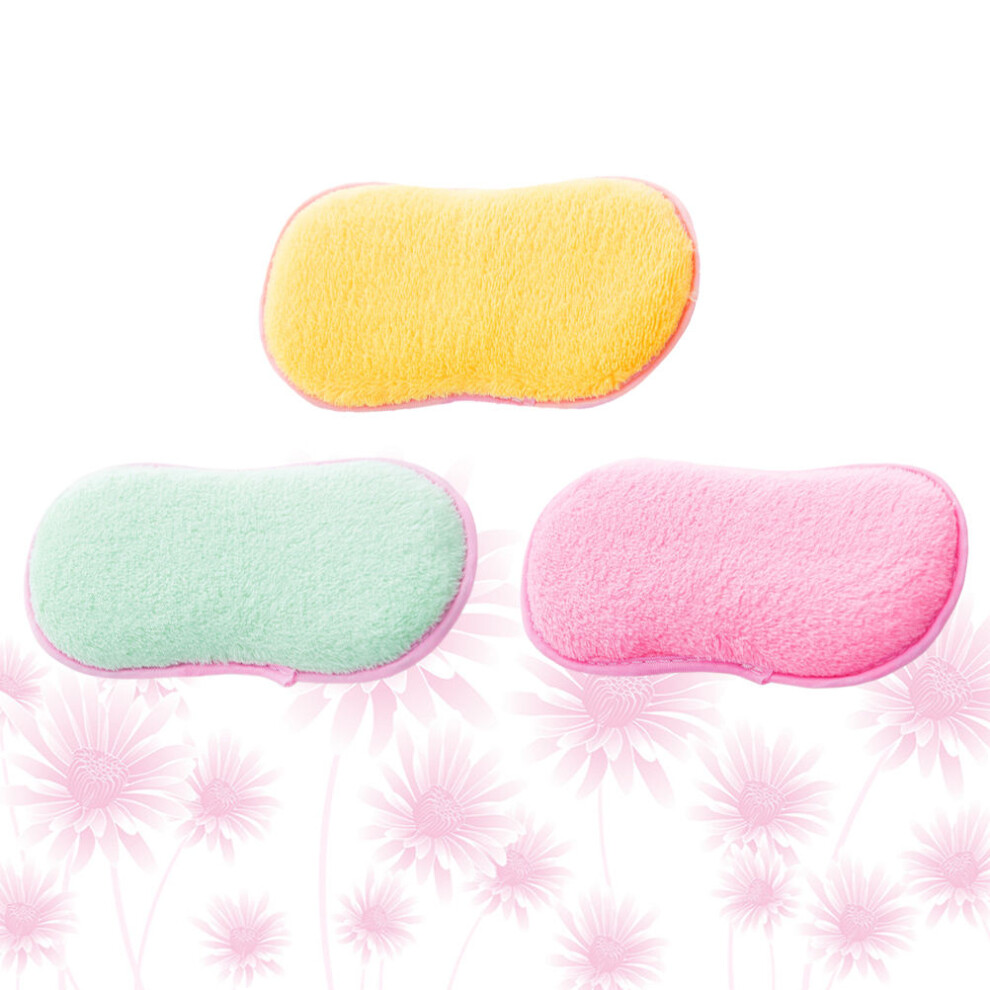 Dishcloth Sponge Wipes Green 3set 7.5x3.7x0.8in-image-OPC-PJTBV5J-NEW