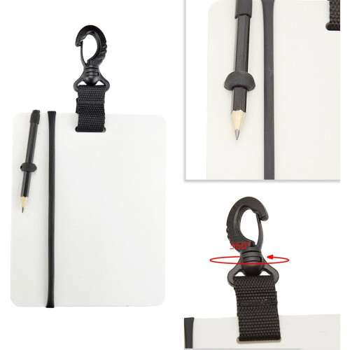 Underwater Writing Board, Snorkeling Communication Tool, Durable Dive Notepad, Waterproof Diving Accessories for Divers 1