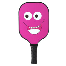 Outdoor Ball Game Paddle - Fibreglass Sports Racket for Beach Tennis, Table Tennis, and Badminton for Women and Teens