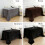 (black, 160cm x 280cm) Velvet Tablecloth Pleuche Table Cover Rectangle Solid Fabric Kitchen Decoration 1