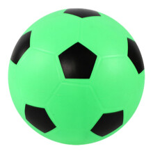 Quiet Football - Noise-Free Training Ball for Kids, Soft Bounce Football in Green, Light Toy for Indoors