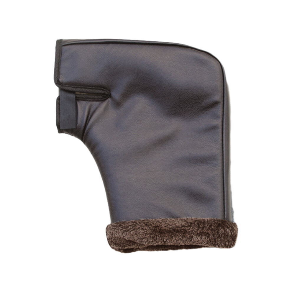 (Brown L) Durable And Long-lasting Motorcycle Handlebar Muffs Gloves Black Super-image-OPC-PJTCD6R-NEW